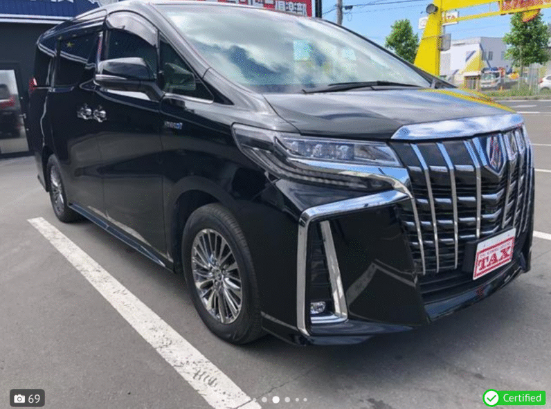 Toyota (RHD) Alphard Hybrid Executive Lounge 2019