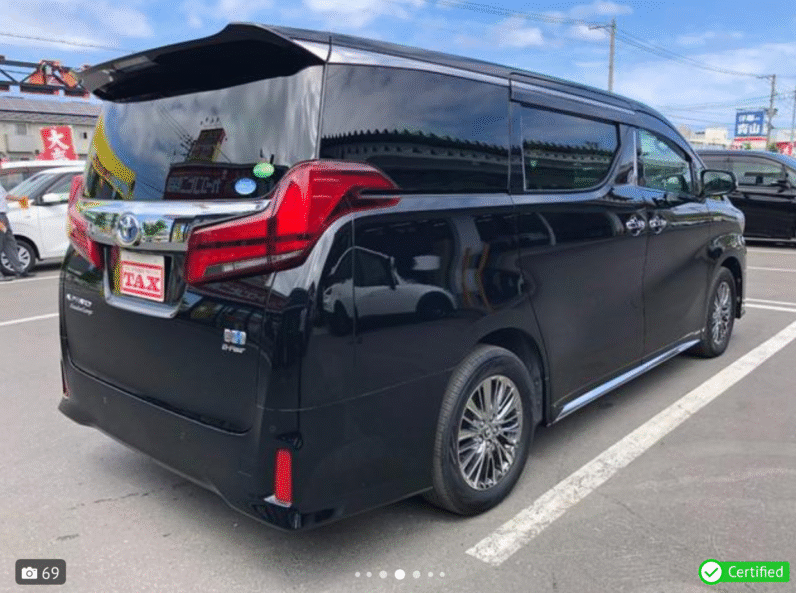 Toyota (RHD) Alphard Hybrid Executive Lounge 2019