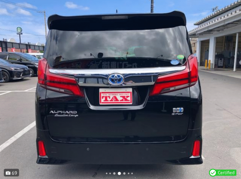 Toyota (RHD) Alphard Hybrid Executive Lounge 2019