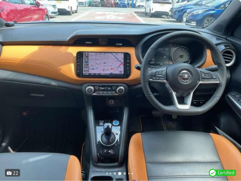 Nissan (RHD) Kicks X Two-Tone 2020