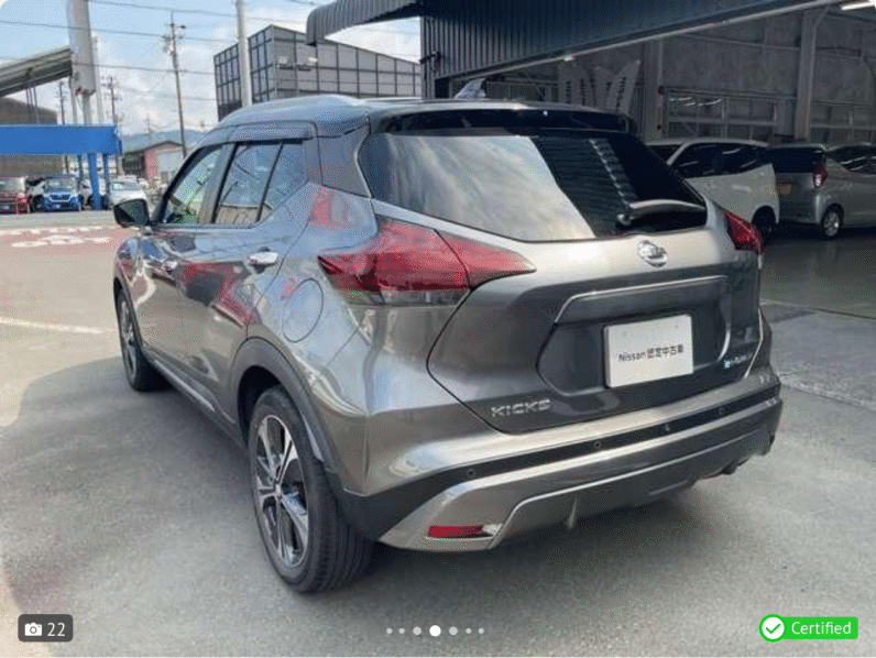 Nissan (RHD) Kicks X Two-Tone 2020