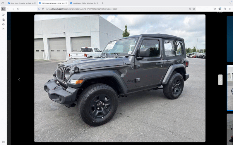 Jeep Wrangler Rubicon 2025