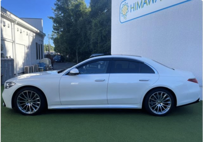 Mercedes-Benz (RHD) S-Class S500 4 Matic AMG 2021 White